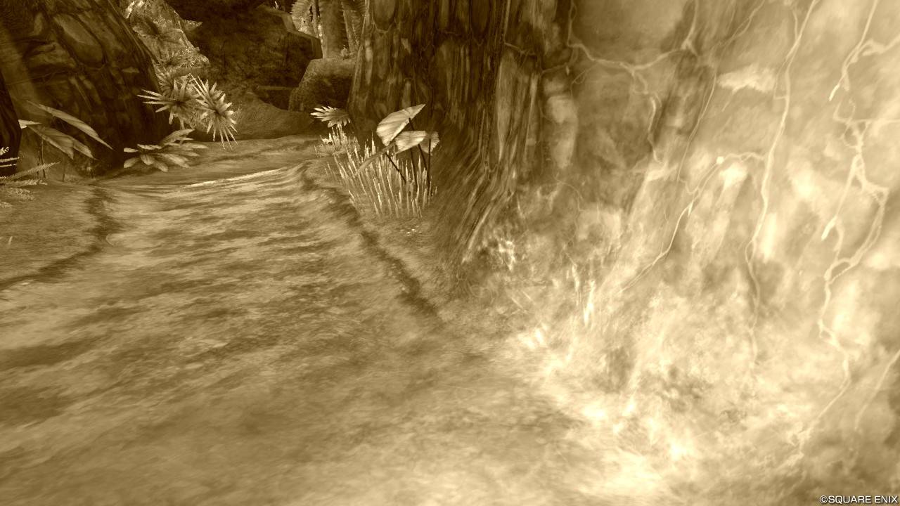 ジャイラ密林の滝流れ DQX